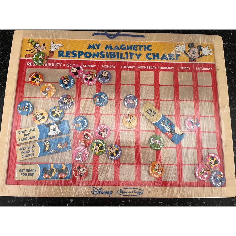 Melissa & Doug Disney Mickey Mouse Clubhouse‎ My Magnetic Responsibility Chart